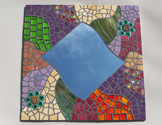 miroir mosaque maux verre amricain Finistre